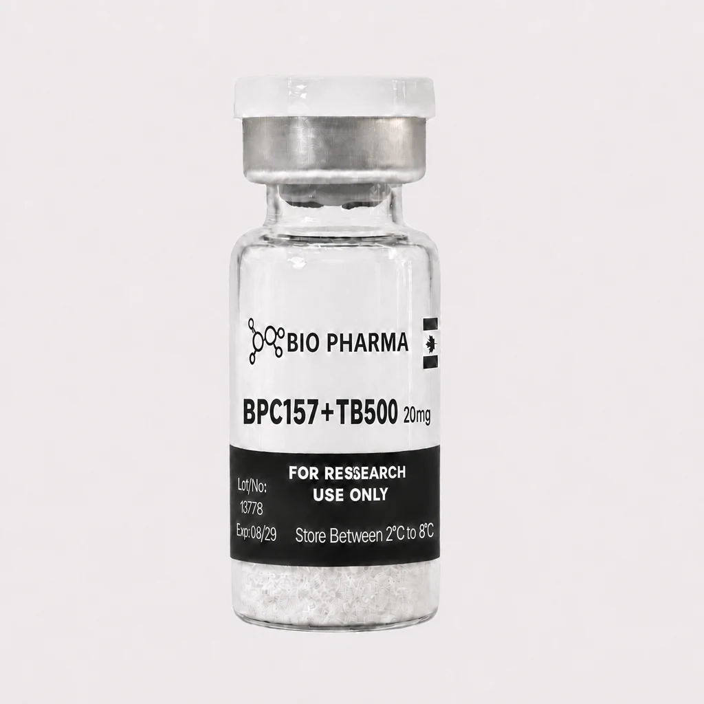 BPC 157 + TB 500 20mg (10+10mg) + Diluente | Dores e Inflamações
