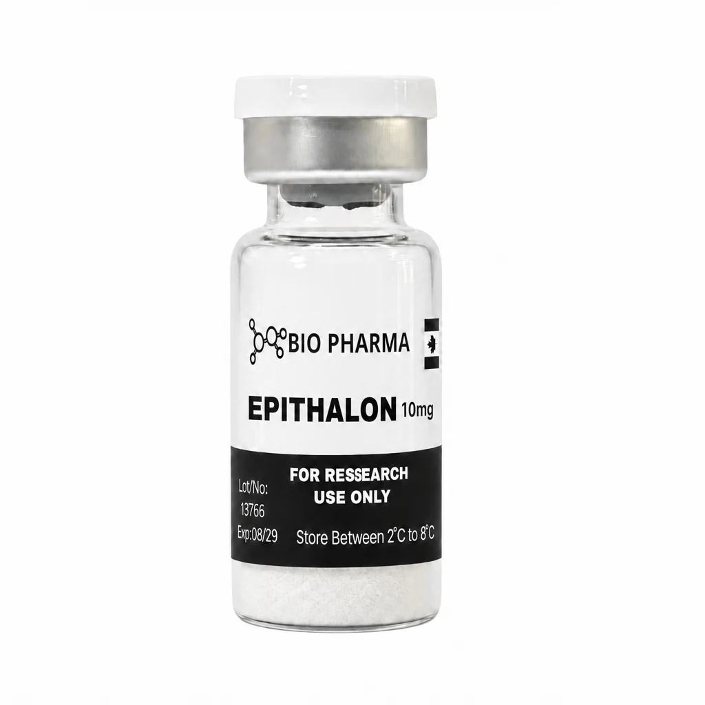 Epithalon 10mg + Diluente | Rejuvenescimento e Longevidade