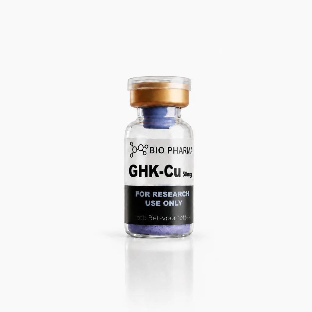 GHK-Cu 50mg + Diluente | Colágeno e Melhora da Pele