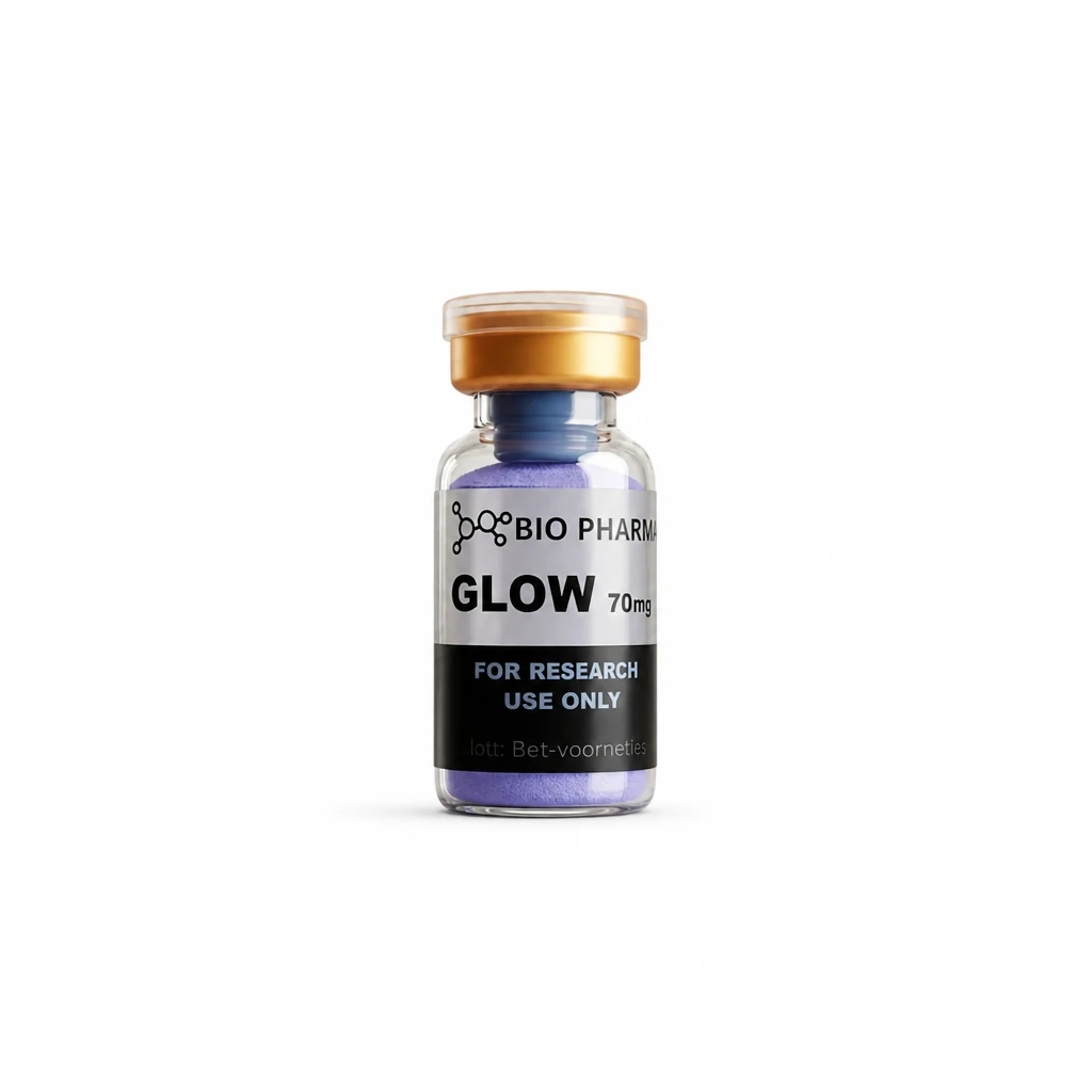 GLOW 70mg (GHK-Cu + TB500 + BPC157) + Diluente